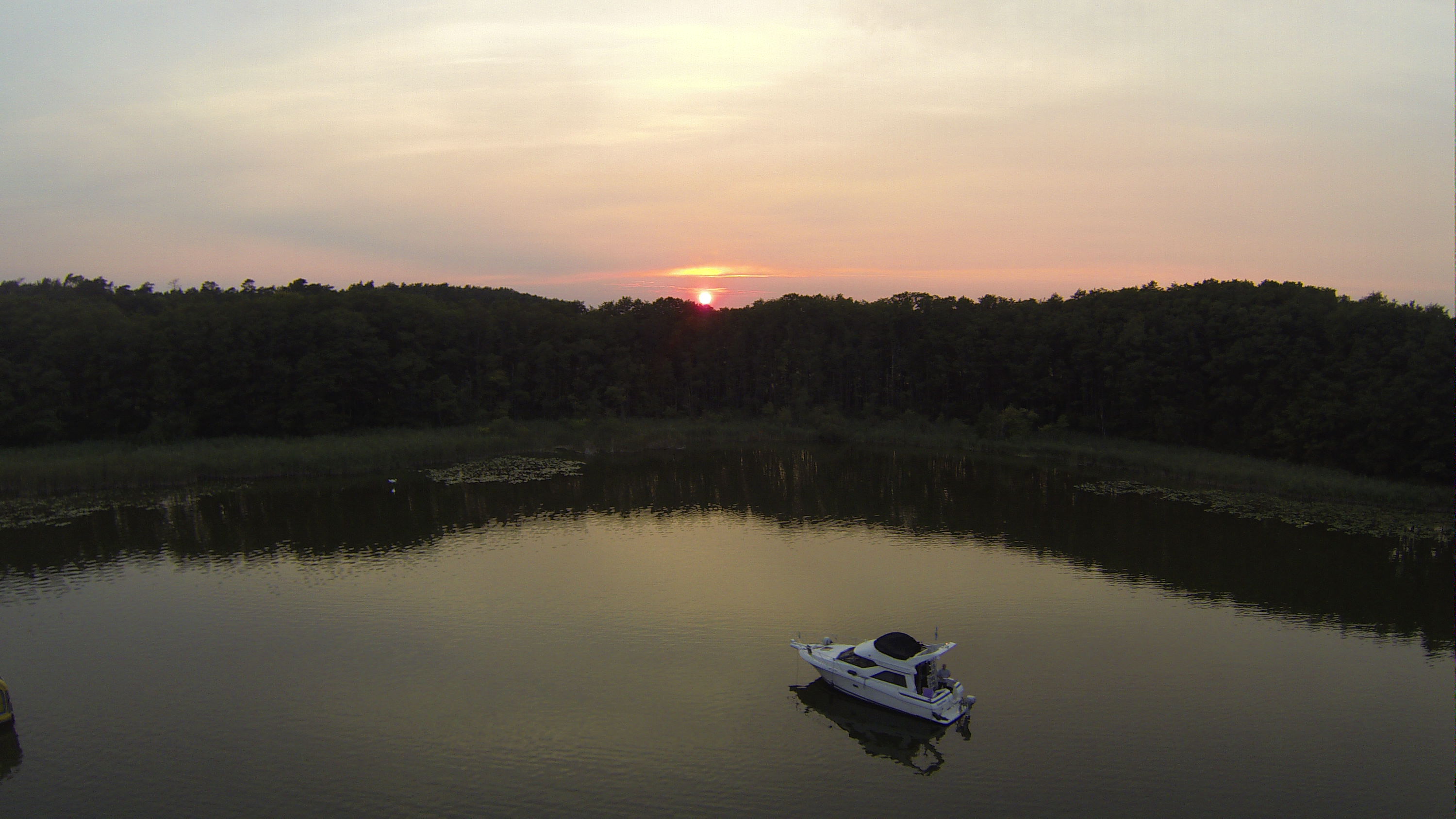 vor Anker im Jabel'schen See 2013